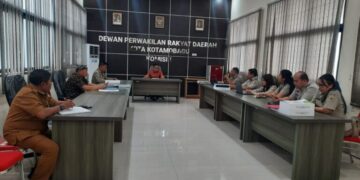 DPRD Kotamobagu RDP Dengan Pertanahan Kotamobagu