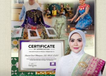 Ny. Rindah Mokoginta Gaib Raih Penghargaan Internasional, Tunun Kotamobagu Tampil di Belanda