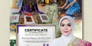 Ny. Rindah Mokoginta Gaib Raih Penghargaan Internasional, Tunun Kotamobagu Tampil di Belanda
