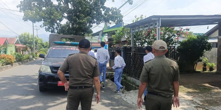 Bolos Saat Jam Sekolah, Siswa di Kotamobagu Dijaring Satpol PP