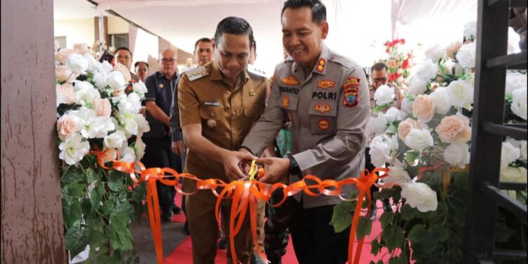 Wali Kota Weny Gaib Hadiri Peresmian Command Center Polres Kotamobagu