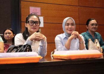 Ketua dan Wakil Ketua TP PKK Kotamobagu Hadiri Pemilihan Duta Stunting Tingkat Provinsi