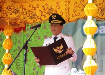 Wali Kota Weny Gaib Pimpin Upacara Hari Kartini dan Hari Otda Tahun 2026