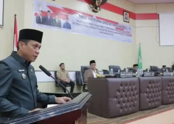 Pemkot Kotamobagu Hadir Rapat Paripurna LKPJ Tahun Anggaran 2025