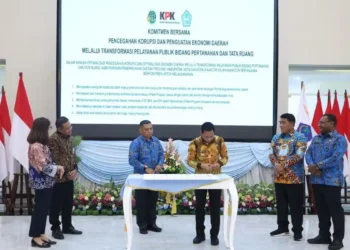 Wali Kota Kotamobagu Weny Gaib Hadiri Rakor Kerja Sama ATR/BPN dan KPK