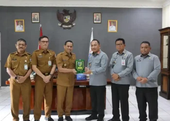 Wali Kota Kotamobagu Weny Gaib Terima Kunjungan Kepala Kemenkum Sulut