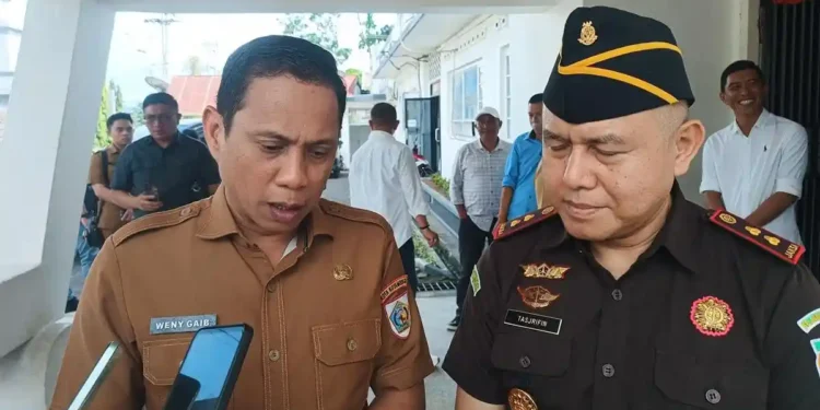 Wali Kota Weny Gaib Jelaskan Tujuan Kunjungan Kejari Kotamobagu