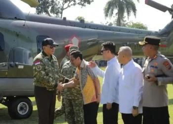 Pemkot Kotamobagu Sambut Kunker Menhan RI di Kotamobagu Sulut