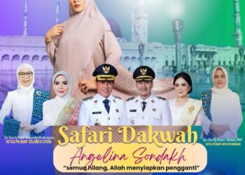 Safari Dakwah Angelina Sondakh di Kotamobagu Dapat Dukungan Penuh TP-PKK