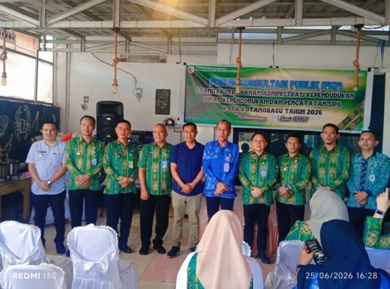 Forum Konsultasi Publik Jadi Langkah Pemkot Kotamobagu Tingkatkan Layanan Adminduk
