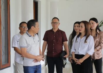 Weny Gaib Terima Kunjungan Ketua PWI Sulawesi Utara di Kotamobagu