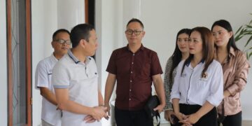 Weny Gaib Terima Kunjungan Ketua PWI Sulawesi Utara di Kotamobagu