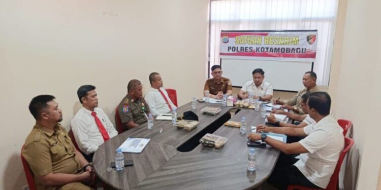 Sahaya Mokoginta Hadiri Rakor Bersama Polres, Fokus Perkuat Kinerja PPNS di Kotamobagu