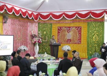 Hadiri HUT ke-80 Bhayangkara, Wali Kota Weny Gaib Tekankan Sinergi Polri dan Forkopimda