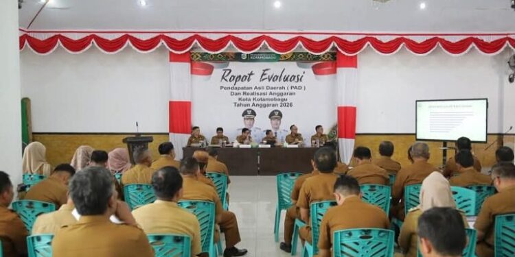 Weny Gaib Pimpin Evaluasi PAD dan Realisasi Anggaran Kotamobagu 2026