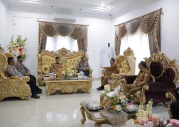 Wali Kota Weny Gaib Terima Kunjungan Perdana Kapolres Kotamobagu