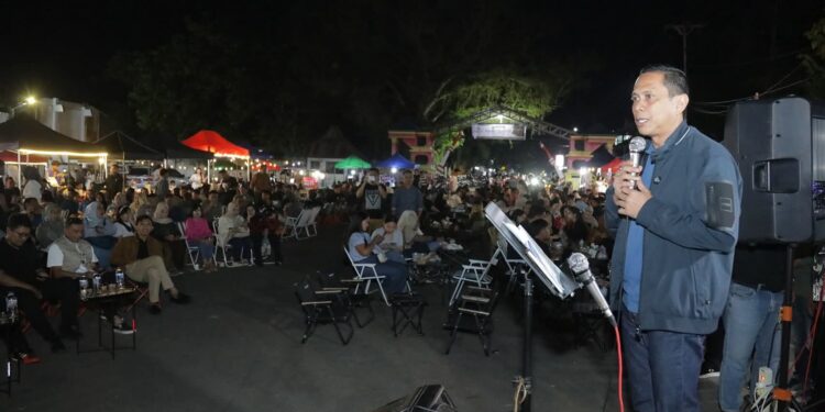 Wali Kota Weny Gaib Buka Resmi Kawasan Kuliner SanPalk Kotamobagu