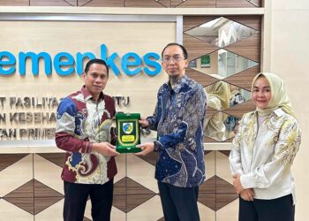 Kunjungi Kemenkes RI, Wali Kota Kotamobagu Paparkan Usulan Pengembangan RSUD