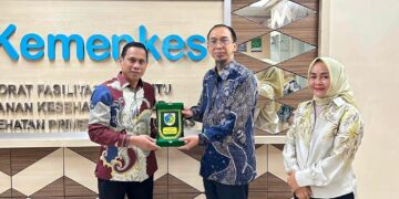 Kunjungi Kemenkes RI, Wali Kota Kotamobagu Paparkan Usulan Pengembangan RSUD