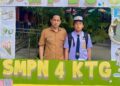 Dukung GAMAS, Wali Kota Kotamobagu Ajak Para Ayah Antar Anak ke Sekolah