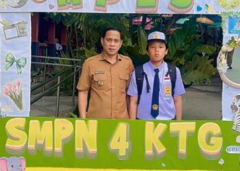 Dukung GAMAS, Wali Kota Kotamobagu Ajak Para Ayah Antar Anak ke Sekolah