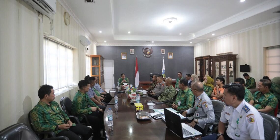 Jaga Stabilitas Daerah, Wali Kota Weny Gaib Pimpin Pertemuan Forkopimda