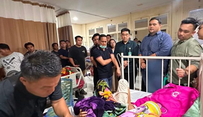 Wali Kota Kotamobagu Pantau Langsung Kondisi Korban Drag Race di RS Kandou
