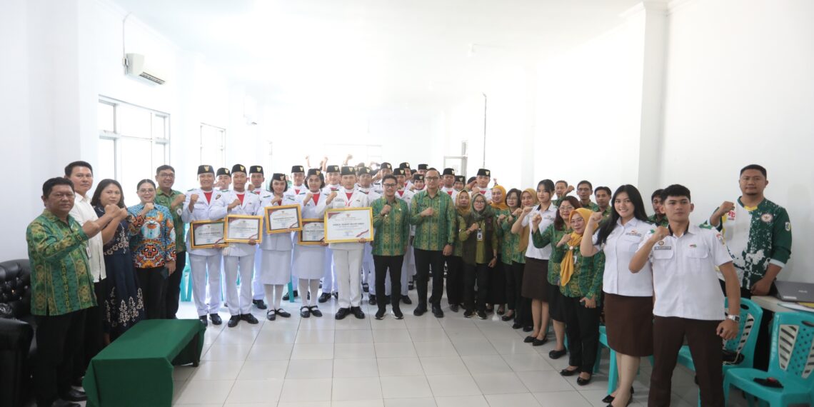 Paskibraka Kotamobagu Selesai Bertugas, Pemkot Beri Apresiasi
