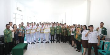 Paskibraka Kotamobagu Selesai Bertugas, Pemkot Beri Apresiasi