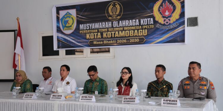 Muskot PELTI Kotamobagu Dibuka, Pemkot Targetkan Lahirnya Atlet Berprestasi