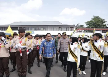 Weny Gaib Hadiri Lomba Pocil dan PKS, Pelajar Dibekali Kesadaran Berlalu Lintas