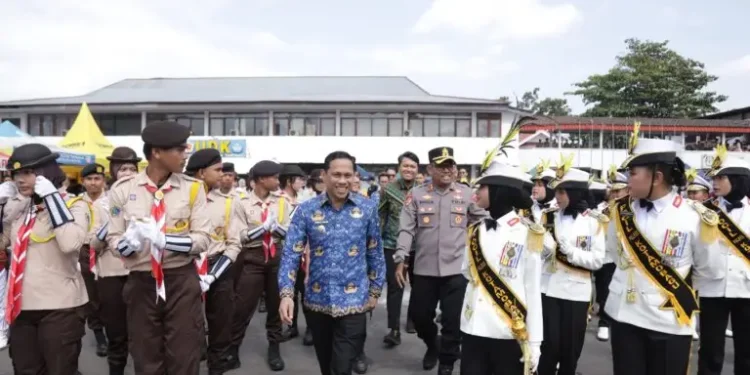 Weny Gaib Hadiri Lomba Pocil dan PKS, Pelajar Dibekali Kesadaran Berlalu Lintas