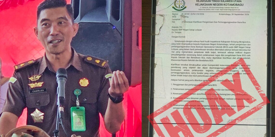 Hati-Hati! Whatsapp Mengatasnamakan Pejabat atau Pegawai Kejaksaan Beredar